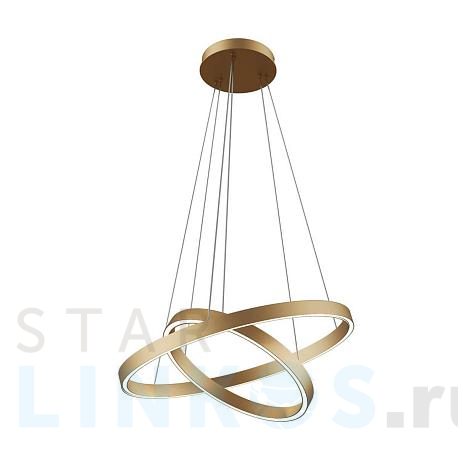 Купить Подвесной светодиодный светильник Maytoni Rim MOD058PL-L55BS4K за 28 390 руб. в Туле фото 2 Купить с доставкой Подвесной светодиодный светильник Maytoni Rim MOD058PL-L55BS4K в Туле фото 2