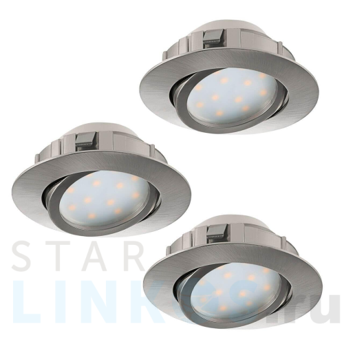 Купить Встраиваемый светодиодный светильник Eglo Pineda 95853 за 7 690 руб. в Туле Купить с доставкой Встраиваемый светодиодный светильник Eglo Pineda 95853 в Туле