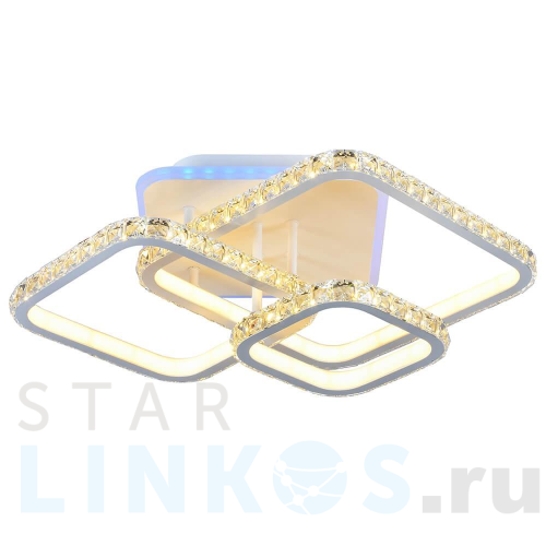 Купить Потолочная светодиодная люстра Profit Light 8010/3 WHT за 10 999 руб. в Туле Купить с доставкой Потолочная светодиодная люстра Profit Light 8010/3 WHT в Туле