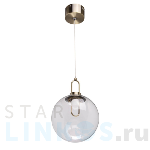 Купить с доставкой Подвесной светодиодный светильник De Markt Крайс 5 657011101 в Туле