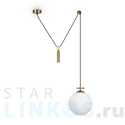 Купить с доставкой Подвесной светильник Freya Impulse FR5221PL-01BS в Туле