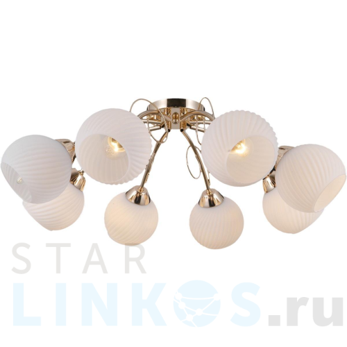 Купить Потолочная люстра Illumico IL0240-8CSQ-79 GD за 7 980 руб. в Туле Купить с доставкой Потолочная люстра Illumico IL0240-8CSQ-79 GD в Туле