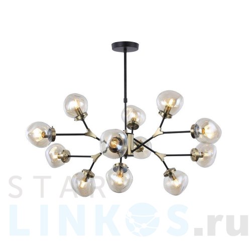 Купить Подвесная люстра Omnilux Crotone OML-95107-12 за 28 160 руб. в Туле Купить с доставкой Подвесная люстра Omnilux Crotone OML-95107-12 в Туле