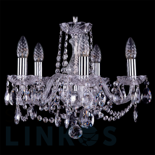 Купить Подвесная люстра Bohemia Ivele 1402/5/141 Ni за 20 993 руб. в Туле Купить с доставкой Подвесная люстра Bohemia Ivele 1402/5/141 Ni в Туле