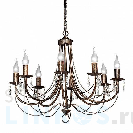 Купить Подвесная люстра Vitaluce V1253/8 за 13 202 руб. в Туле фото 2 Купить с доставкой Подвесная люстра Vitaluce V1253/8 в Туле фото 2