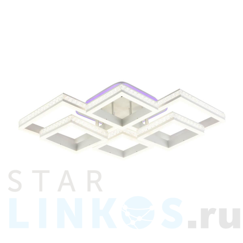 Купить Потолочная светодиодная люстра Profit Light 6000/6 WHT за 21 012 руб. в Туле Купить с доставкой Потолочная светодиодная люстра Profit Light 6000/6 WHT в Туле