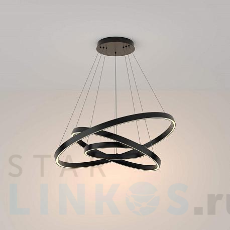 Купить Подвесной светильник Maytoni Rim MOD058PL-L100B3K за 42 590 руб. в Туле фото 2 Купить с доставкой Подвесной светильник Maytoni Rim MOD058PL-L100B3K в Туле фото 2