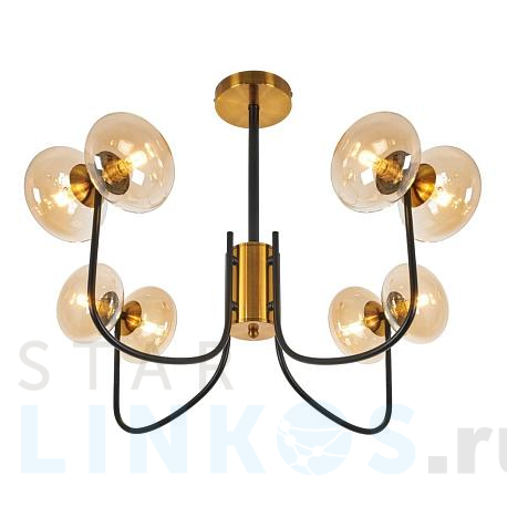 Купить Потолочная люстра MyFar Scott MR1751-8P за 12 795 руб. в Туле фото 2 Купить с доставкой Потолочная люстра MyFar Scott MR1751-8P в Туле фото 2