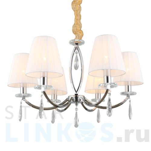 Купить Подвесная люстра Omnilux Breguzzo OML-57703-06 за 15 660 руб. в Туле Купить с доставкой Подвесная люстра Omnilux Breguzzo OML-57703-06 в Туле