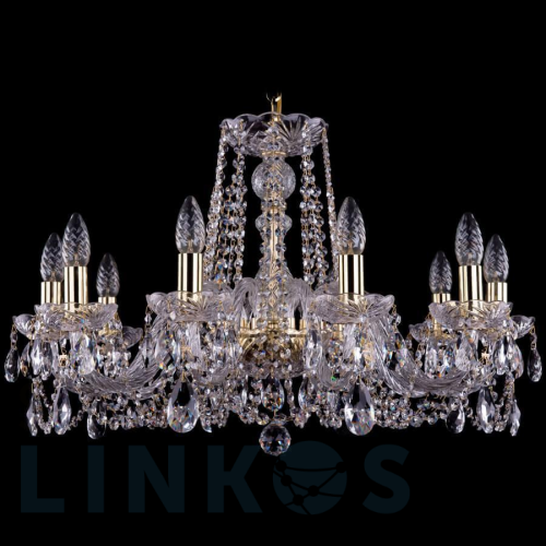 Купить Подвесная люстра Bohemia Ivele 1402/10/240 G за 45 274 руб. в Туле Купить с доставкой Подвесная люстра Bohemia Ivele 1402/10/240 G в Туле