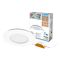 Купить Встраиваемый светодиодный светильник Даунлайт Народный СВО SQ0329-0545 в Туле