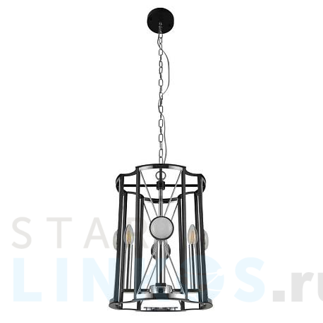 Купить Подвесной светильник Crystal Lux Tandem SP4 D410 Chrome за 32 900 руб. в Туле фото 2 Купить с доставкой Подвесной светильник Crystal Lux Tandem SP4 D410 Chrome в Туле фото 2