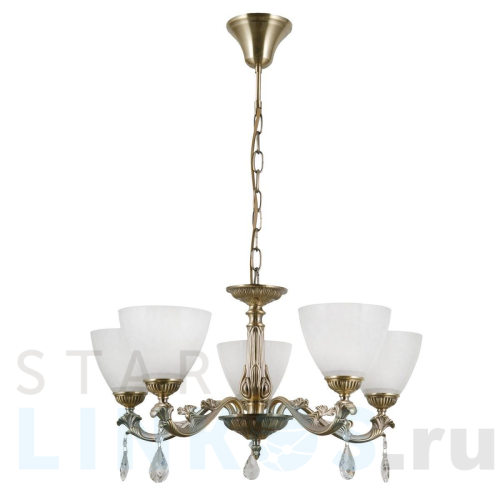Купить Подвесная люстра Gerhort G11045/5AB WT за 9 600 руб. в Туле Купить с доставкой Подвесная люстра Gerhort G11045/5AB WT в Туле