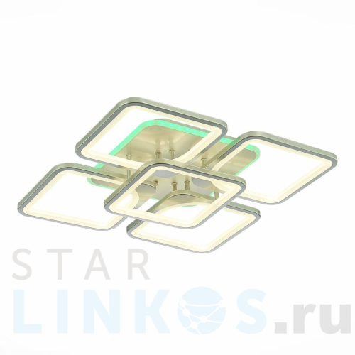 Купить Потолочная светодиодная люстра Evoled Valenta SLE500492-05RGB за 10 160 руб. в Туле Купить с доставкой Потолочная светодиодная люстра Evoled Valenta SLE500492-05RGB в Туле