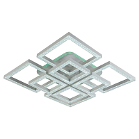 Купить Потолочная светодиодная люстра Profit Light 5877/4+4B WHT в Туле