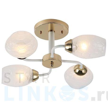 Купить Потолочная люстра Rivoli Sabre 3128-304 Б0054861 за 5 707 руб. в Туле фото 2 Купить с доставкой Потолочная люстра Rivoli Sabre 3128-304 Б0054861 в Туле фото 2
