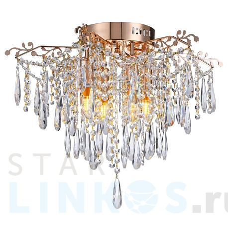 Купить Потолочная люстра Natali Kovaltseva Venere 81432/4C Gold за 11 568 руб. в Туле фото 2 Купить с доставкой Потолочная люстра Natali Kovaltseva Venere 81432/4C Gold в Туле фото 2