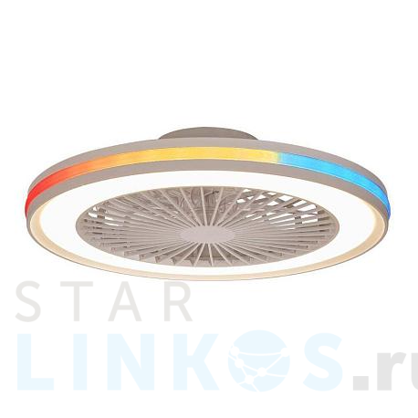 Купить Потолочная светодиодная люстра-вентилятор Mantra Gamer 7861 за 16 388 руб. в Туле фото 2 Купить с доставкой Потолочная светодиодная люстра-вентилятор Mantra Gamer 7861 в Туле фото 2