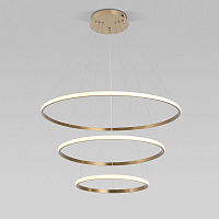 Купить Подвесной светодиодный светильник Eurosvet Collars 90264/3 латунь в Туле