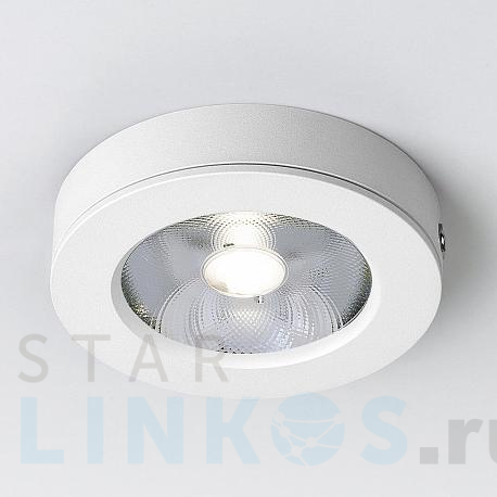 Купить Потолочный светодиодный светильник Elektrostandard DLS030 белый a052413 за 1 500 руб. в Туле фото 2 Купить с доставкой Потолочный светодиодный светильник Elektrostandard DLS030 белый a052413 в Туле фото 2