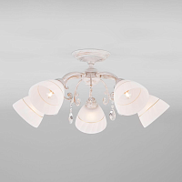 Купить Потолочная люстра Eurosvet Camilla 30156/5 белый с золотом в Туле