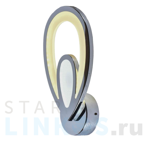 Купить с доставкой Настенный светодиодный светильник Profit Light 8007/1W CHR в Туле