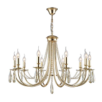 Купить Подвесная люстра Crystal Lux Victoria SP10 Gold/Amber в Туле