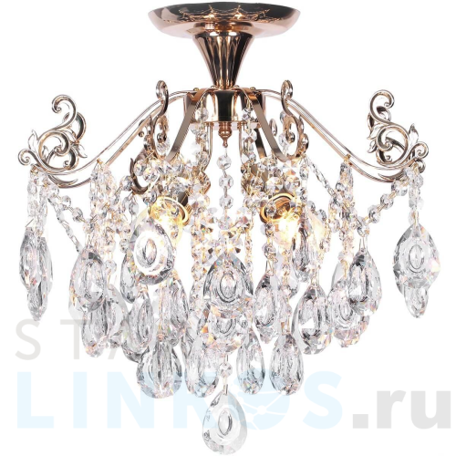 Купить с доставкой Потолочная люстра Escada Kelly 1123/4PL Gold в Туле