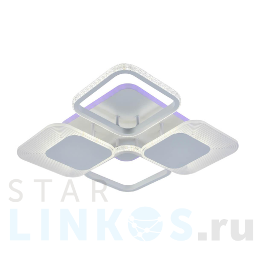 Купить Потолочная светодиодная люстра Profit Light 5886/4A WHT за 6 800 руб. в Туле Купить с доставкой Потолочная светодиодная люстра Profit Light 5886/4A WHT в Туле