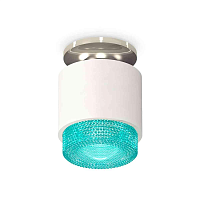 Купить Комплект накладного светильника Ambrella light Techno Spot XS7510082 SWH/BL белый песок/голубой (N7927, C7510, N7194) в Туле