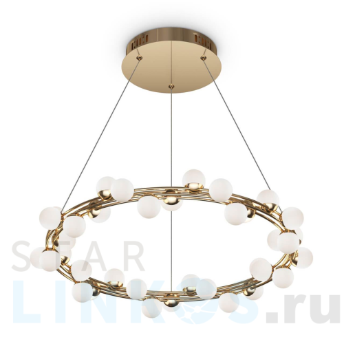 Купить Подвесная светодиодная люстра Maytoni Tessara MOD081PL-L50G3K за 38 590 руб. в Туле Купить с доставкой Подвесная светодиодная люстра Maytoni Tessara MOD081PL-L50G3K в Туле