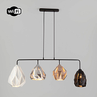 Купить Подвесной светильник Eurosvet Moire 50090/4 черный в Туле