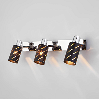 Купить Спот Eurosvet Fente 20090/3 черный/хром в Туле