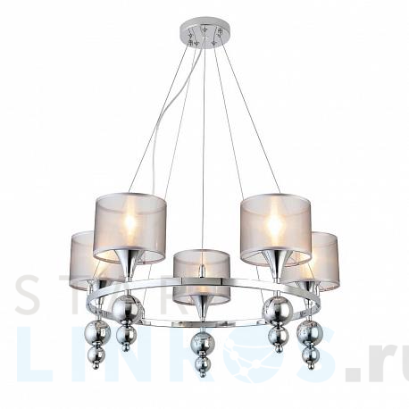 Купить Подвесная люстра Evoluce Pazione SLE107103-05 за 19 540 руб. в Туле фото 2 Купить с доставкой Подвесная люстра Evoluce Pazione SLE107103-05 в Туле фото 2