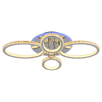 Купить Потолочная светодиодная люстра Profit Light 8033/2+2 CHR в Туле