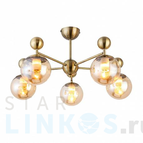 Купить Подвесная люстра Evoluce Pechio SLE106302-05 за 11 860 руб. в Туле фото 2 Купить с доставкой Подвесная люстра Evoluce Pechio SLE106302-05 в Туле фото 2