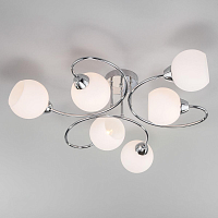 Купить Потолочная люстра Eurosvet Tulia 30136/6 хром в Туле