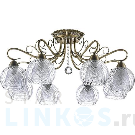 Купить Потолочная люстра Freya Nella FR2662-PL-08-BZ за 18 990 руб. в Туле фото 2 Купить с доставкой Потолочная люстра Freya Nella FR2662-PL-08-BZ в Туле фото 2