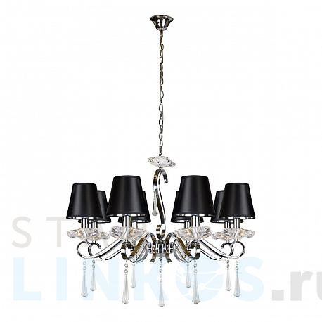 Купить Подвесная люстра iLamp Stella RM1684/8CR за 30 590 руб. в Туле фото 2 Купить с доставкой Подвесная люстра iLamp Stella RM1684/8CR в Туле фото 2