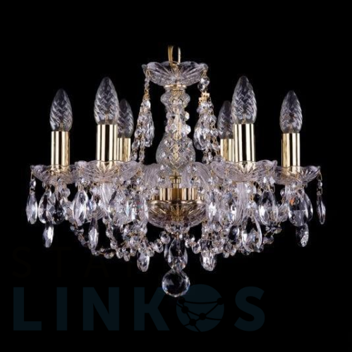 Купить Подвесная люстра Bohemia Ivele 1406/6/141 G за 48 570 руб. в Туле Купить с доставкой Подвесная люстра Bohemia Ivele 1406/6/141 G в Туле