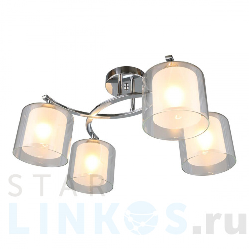 Купить Потолочная люстра Omnilux Valbruna OML-24807-04 за 9 750 руб. в Туле Купить с доставкой Потолочная люстра Omnilux Valbruna OML-24807-04 в Туле