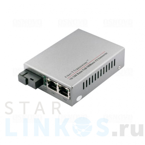 Купить Оптический медиаконвертер Osnovo OMC-100-21S5b за 3 862.80 руб. в Туле Купить с доставкой Оптический медиаконвертер Osnovo OMC-100-21S5b в Туле