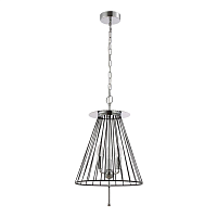 Купить Подвесная люстра Crystal Lux Modesto SP3 Black/Chrome в Туле