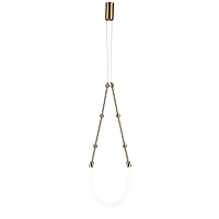 Купить Подвесной светодиодный светильник Indigo Corda 14010/1P Brass V000062L в Туле