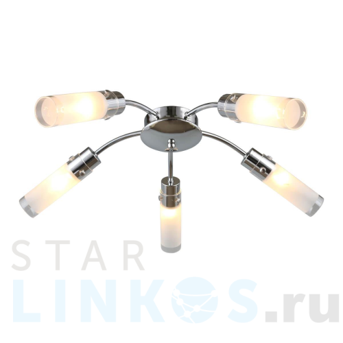 Купить Потолочная люстра Omnilux Lavarone OML-28707-05 за 3 850 руб. в Туле Купить с доставкой Потолочная люстра Omnilux Lavarone OML-28707-05 в Туле