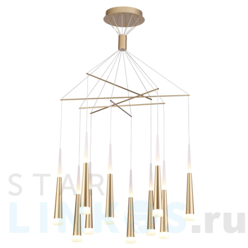 Купить Подвесной светодиодный светильник Odeon Light L-vision Vivat 3891/70LG за 55 490 руб. в Туле Купить с доставкой Подвесной светодиодный светильник Odeon Light L-vision Vivat 3891/70LG в Туле