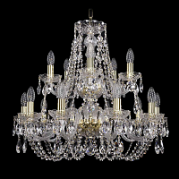 Купить Подвесная люстра Bohemia Ivele 1406/10+5/240/2d G в Туле