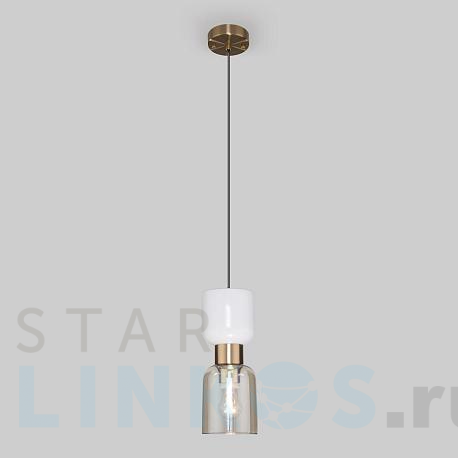 Купить Подвесной светильник Eurosvet Tandem 50118/1 латунь за 7 870 руб. в Туле фото 2 Купить с доставкой Подвесной светильник Eurosvet Tandem 50118/1 латунь в Туле фото 2