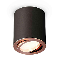 Купить Комплект накладного светильника Ambrella light Techno Spot XS7422004 SBK/PPG черный песок/золото розовое полированное (C7422, N7005) в Туле