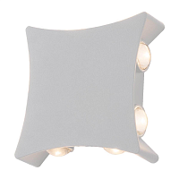 Купить Уличный настенный светодиодный светильник Elektrostandard 1631 Techno LED белый a051822 в Туле